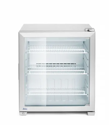 Immagine prodotto di Tavolo congelatore Arktic modello con 1 porta in vetro, 3 ripiani in bianco e 90 litri