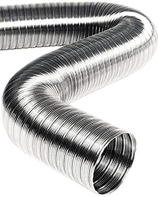 Obrázek produktu pro Odnímatelný hliníkový potrubí pro komínové systémy (průměr 100 mm)