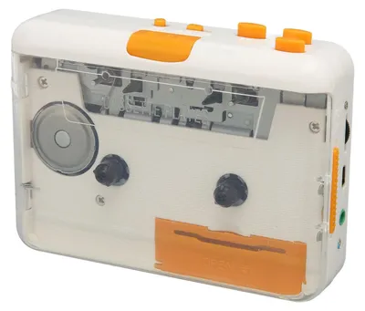 Image de Lecteur de cassettes portable, lecteur audio de musique sur cassette, convertisseur cassette vers MP3
