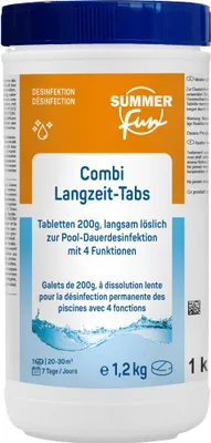 Produktbild von Summer Fun Combi Langzeit-Tabs 200 g - 1,2 kg