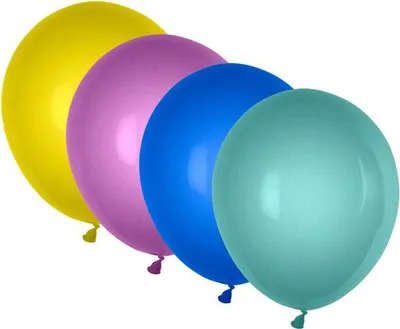 Produktbild von 100x Luftballons metallic bunt gemischt Ø 250 mm Größe 'M'