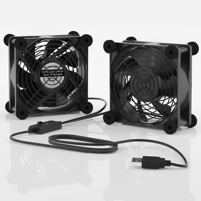 Obrázok produktu pre USB ventilátor do počítača, 120 mm, s 3 stupňami otáčok