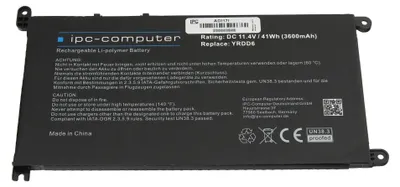 Produktbild von YRDD6 Akku 41Wh für Dell