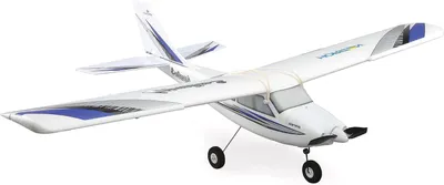 Productafbeelding van RC Vliegtuig - Modelvliegtuig Trainer - Leren Vliegen - Veilige Vliegtechnologie - 1.2 Meter - Wit