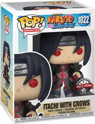 Produktbild von Naruto Shippuden - Itachi with Crows 1022 Special Edition - Funko Pop! - Vinyl Figur