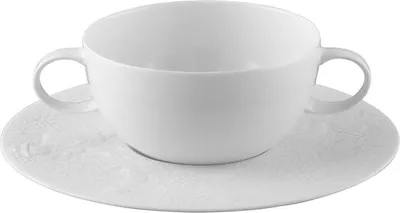 Imagen del producto de Rosenthal Suppentasse 2-tlg. Zauberflöte Weiss 11260-306500-10420