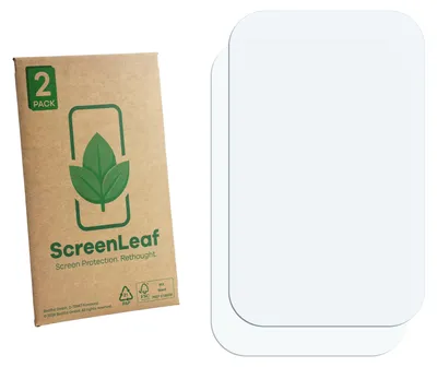 Produktbild von 2x ScreenLeaf Schutzfolie für Aizeo SYY03 nachhaltiger Displayschutz Display Schutz Folie Klar Transparent