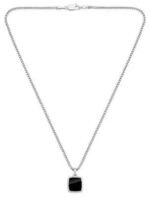 Produktbild von Modisches Stahlcollier mit Onyx Odell 1580648