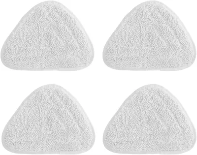 Produktbild von 4 Stück Dampfreiniger Ersatzbezug - Ersatzbezüge für Vileda Steam Dampfreiniger Ersatzbezug 100 Hot Spray Mop - Familienpackung - 32x23cm - Weiß