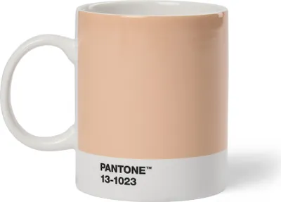 Produktbild von PANTONE Porzellan Kaffeebecher, 375ml, COY 2024 - Peach Fuzz 13-1023