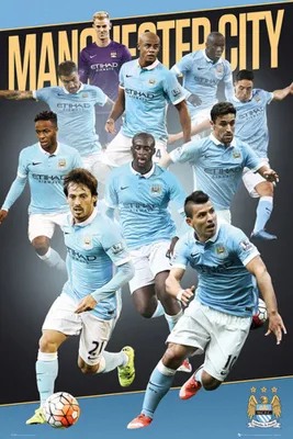 Image de Manchester City - Affiche - Joueurs 15/16