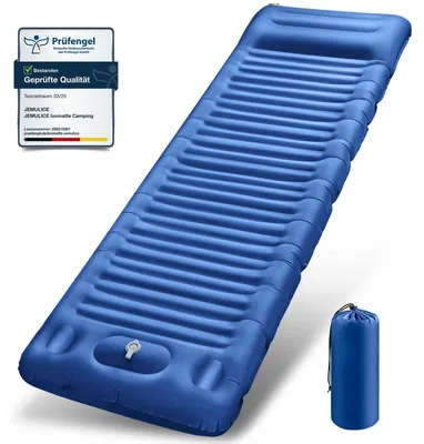 Productafbeelding van Zelfopblazend Campingmatras met Voetpomp en 12 cm Dikte