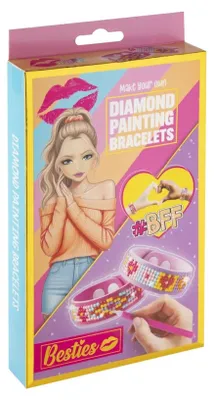 Produktbild von Besties Diamantmalerei-Armbänder, 2 Stück