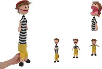Produktbild von 60 cm Stoffpuppe, ideales Hilfsmittel für Sprachtherapie