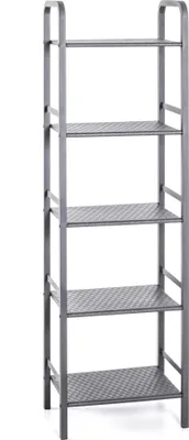 Immagine prodotto di HAKU Scaffale da bagno grigio - Metallo, L/A/P: 40x137x28 cm