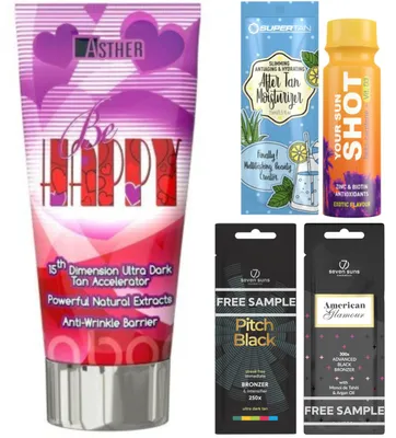 Produktbild von Asther Be Happy Bräunungsaktivator Bräunungsset