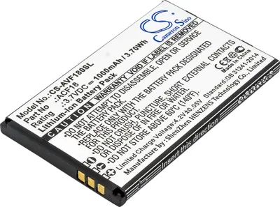 Immagine prodotto di TECHTEK Batteria compatibile con [Archos] F18 sostituisce ACF18, per ACF18V2