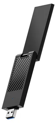 Zdjęcie produktu dla Cudy WU5400, Bezprzewodowy, USB, WLAN, Wi-Fi 6E (802.11ax), 2402 Mbit/s, Czarny
