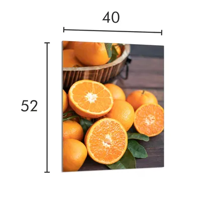 Obrázok produktu pre SKLENENÁ DOSKA NA KRÁJANIE 40x52 Ovocie