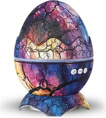 Obrázok produktu pre Dinosaur Egg Star Projektor pre spálňu Diaľkové ovládanie Bluetooth Hudobný reproduktor Nočné svetlo pre detskú izbu Dospelí Domáce kino Obývacia izba Dekor Interstellar Blue