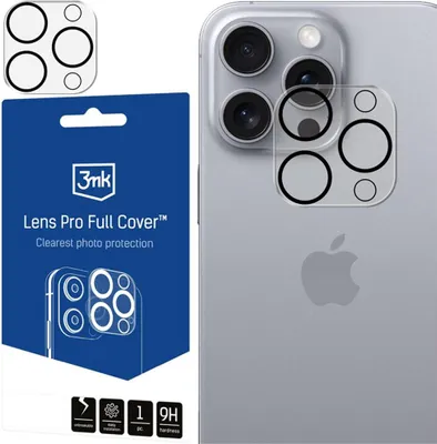 Immagine prodotto di Apple Iphone 16 Pro/16 Pro Max - Copertura completa 3Mk Lens Pro