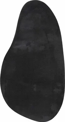 Zdjęcie produktu dla vidaXL Dywan HUARTE czarny 80 x 150 cm poliester