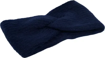 Produktbild von styleBREAKER Damen Strick Stirnband mit Twist Knoten und Rippenmuster einfarbig, warmes Winter Haarband, Headband 04026072