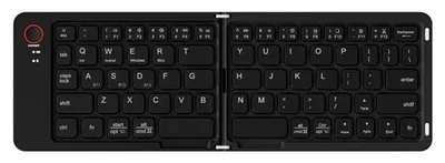 Obrázek produktu pro Kompaktní bezdrátová klávesnice Bluetooth pro smartphony, notebooky a tablety, černá