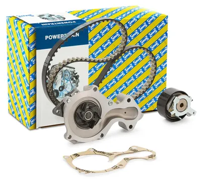 Produktbild von SNR KDP452.290 Zahnriemensatz + Wasserpumpe für FORD Fiesta Mk6 Schrägheck (JA8, JR8) FOCUS III Turnier Mondeo V Kombi (CF) FOCUS III C-Max II