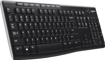 Produktbild von Logitech Wireless Keyboard K270 - Tastatur - kabellos - 2.4 GHz - Französisch