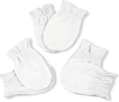 Produktbild von Baby Krabbhandschuhe aus Baumwolle - 3 Paar