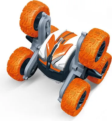 Produktbild von 2,4 GHz Fernbedienung Auto wiederaufladbare Amphibie 4wd 6-Rad-Rotationsstunt RC Orange
