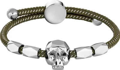 Produktbild von Police Edelstahl Herren Armband Totenkopf PJ26554BLGN.03