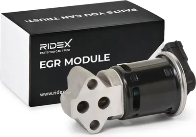 Produktbild von RIDEX 1145E0079 AGR-Ventil mit Dichtung für CHEVROLET KALOS Abgasrückführungsventil