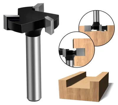 Produktbild von Dreischneidiges Fräswerkzeug für die Holzbearbeitung