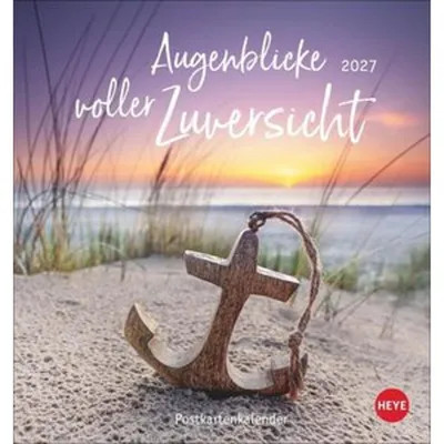Produktbild von Augenblicke voller Zuversicht Postkartenkalender 2027