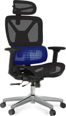 Image de Chaise de bureau ergonomique C7B-Air, capacité de charge 136 kg, noire