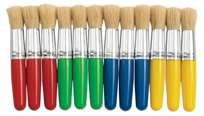 Zdjęcie produktu dla Colorations – grube pędzle, 12 szt.