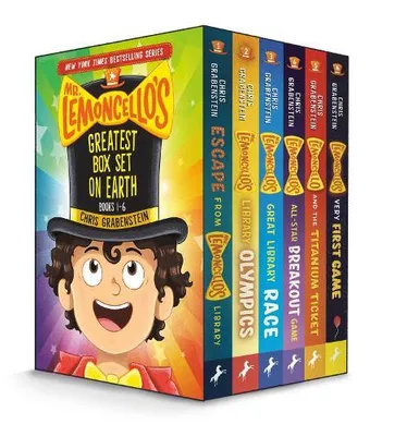 Obrázok produktu pre Mr. Lemoncello's Greatest Box Set on Earth: 6 Books!