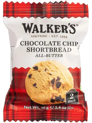 Produktbild von Walker's Chocolate Chip Shortbread 2er