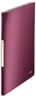 Produktbild von Leitz 39590028, Rot, Polyvinylchlorid (PVC), 40 Taschen, A4, 233 mm, 16 mm