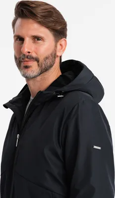 Produktbild von Ombre Übergangsjacke für Männer  schwarz S