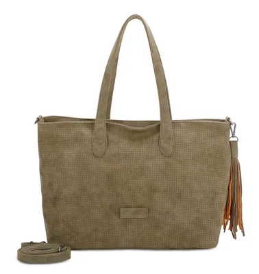 Immagine prodotto di Fritzi aus Preußen borsa shopper borsa a tracolla Vintage Jordy Shopper Jungle oliva