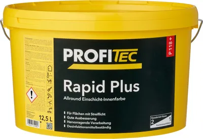 Produktbild von ProfiTec P118+ Rapid Plus, weiss, 12,5L