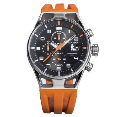 Produktbild von Locman - Armbanduhr - Herren - Montecristo Chrono - 0542A01S-00BKORSO