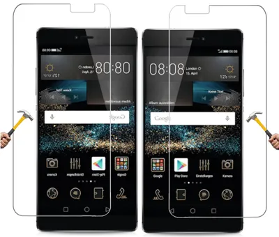 Produktbild von ino 2x Schutzglas kompatibel mit Huawei P8 Panzerglas Panzerfolie Displayschutzglas Tempered Glass Echt Panzer Glas Schutz Harte Glasfolie S3mini