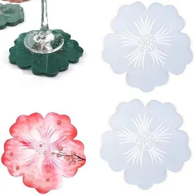 Image de Moule en époxy, lot de 4, transparent, en silicone