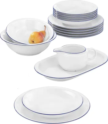 Produktbild von Seltmann Weiden Compact Blaurand Tafelservice 16-teilig