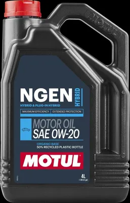 Produktbild von 4 Liter MOTUL 0W-20 NGEN HYBRID
