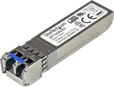 Produktbild von StarTech.com MSA Uncodiertes SFP+ Transceiver Modul - 10GBASE-LR, Faseroptik, 10000 Mbit/s, SFP+, LC, LR, 10000 m
